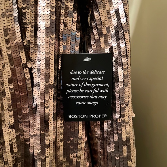 Gold sequin jacket - Picture 2 of 4